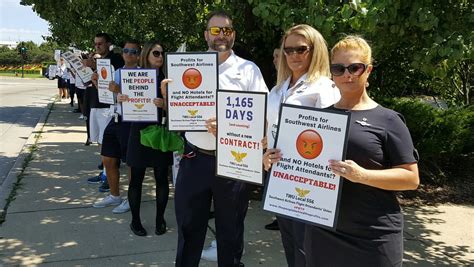 Southwest Airlines flight attendants picketing nine airports today ...