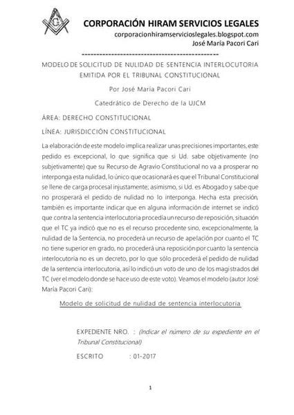 Total 68 Imagen Modelo De Recurso De Apelacion Contra Sentencia