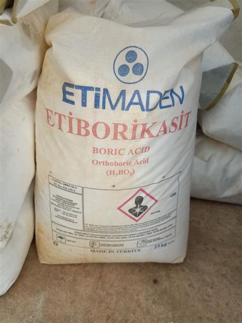 متوافر بوريك اسيد ناعم تركي... - El Asher Chem For Chemicals
