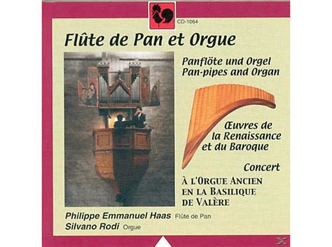 Silvano Rod Philippe Emmanuel Haas FLUTE DE PAN ET ORGUE RENAISSANCE