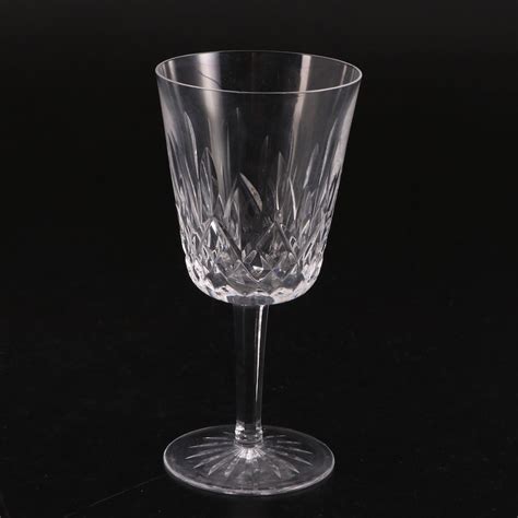 Waterford Lismore Crystal Water Goblets Ebth