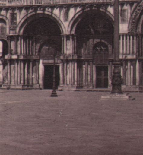 Italy Venice St Mark S Basilica San Marco Old Stereo Photo Carlo Ponti