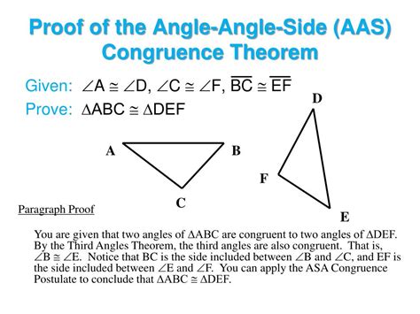 Ppt Proving Δ S Are Sss Sas Hl Asa And Aas Powerpoint Presentation Id 3100676