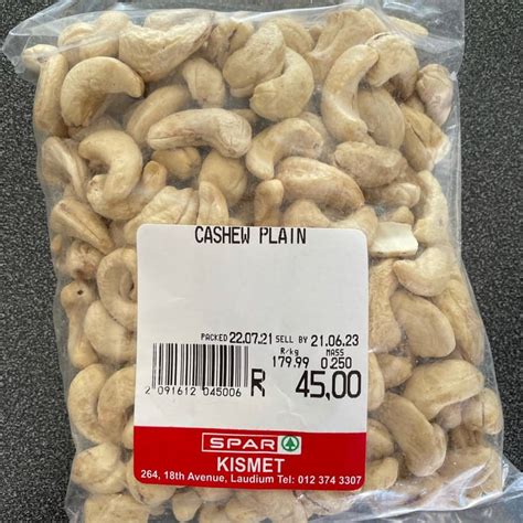 Spar Kismet Raw Cashews Reviews Abillion