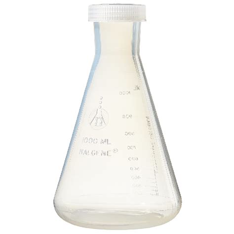 Nalgene® Erlenmeyer Flasks With Polypropylene Screw Cap Pmp Thermo Scientific Erlenmeyer Flasks