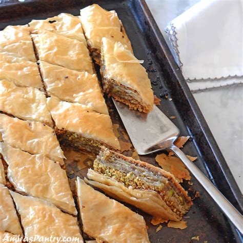 Easy Baklava Recipe (Best Homemade Honey Baklava) - Amira's Pantry