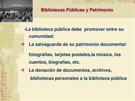 Ppt El Patrimonio Documental En Las Bibliotecas P Blicas