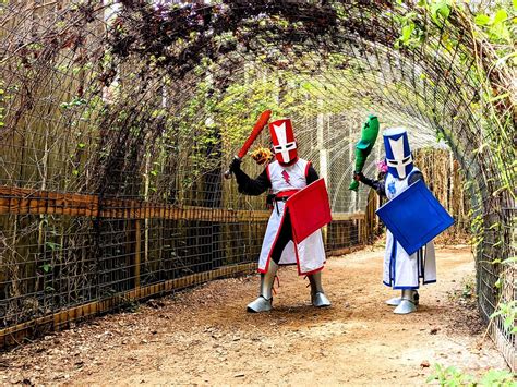 Red And Blue Knight Cosplay I Made For My Husband And I To Wear To The