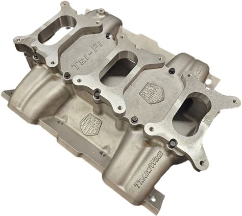 Kauffman Trade Wind Pontiac Tripower Intake Manifold EFI Holley 2300