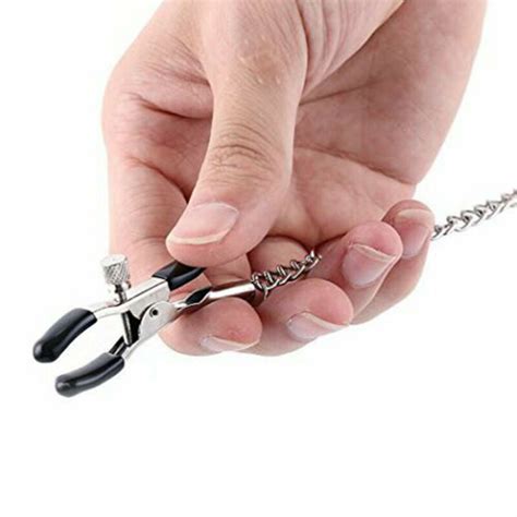 Breast Nipple Clamps Clit Clip SM Bondage Adult Sex Toy For Men Women Bondage EBay