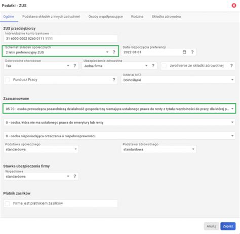 Preferencyjne składki ZUS przywilej nowych przedsiębiorców