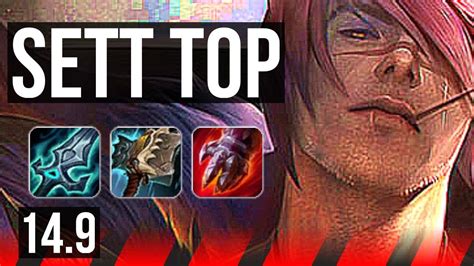 SETT Vs YASUO TOP 6 Solo Kills Legendary NA Master 14 9 YouTube