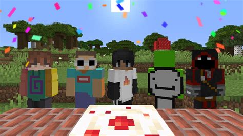 Sapnaps Minecraft Birthday Celebration Youtube