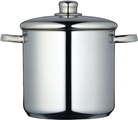 Masterclass Stock Pot Induction Safe Stainless Steel Stock Pot With