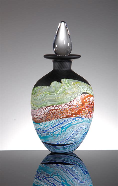 Handmade Perfume Bottles Sea Shore Stormy Skies By Thomas Petit