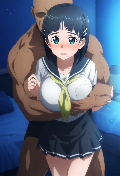 Hentai Busty Ai Ai Generated Big Breasts Breasts Breasts Cleavage Nico Robin Nipples One