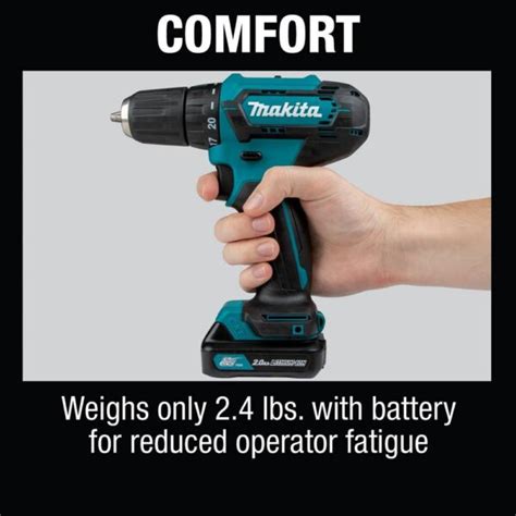 Makita 12 Volt Max Cxt Lithium Ion Cordless 3 8 In Driver Drill Kit 2 0 Ah Pip Hardware