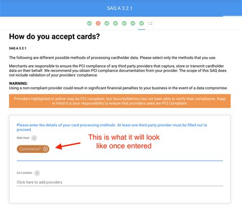 Security Metrics Pci Questionnaire