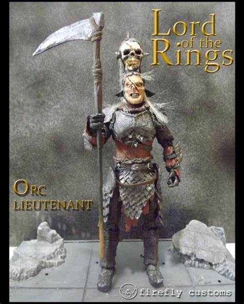 Lotr Orc Lieutenant Lord Of The Rings Custom Action Figure