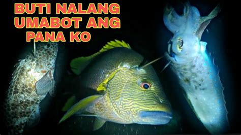 Ep Buti Nalang Umabot Ang Pana Ko Night Spearfishing Philippines