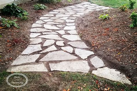 How To Lay A Flagstone Pathway Soon To Be Charming