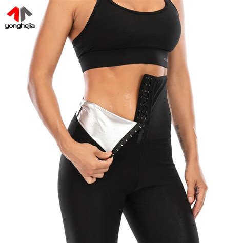 Women Hot Sweat Sauna Effect Slimming Leggings Silver Ion High Waist