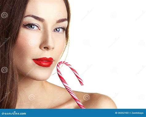 Close Up Portrait Of A Beautiful Naked Woman Stock Photo Image Of