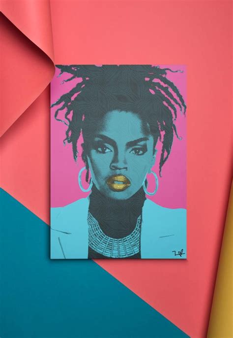 Lauryn Hill Pop Art Print Pop Art Print Pop Art Art Prints