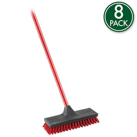 Reviews For Libman 10 5 In High Power Floor And Deck Scrub Brush With Steel Handle 8 Pack