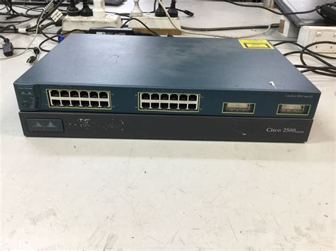 Router And Switch Cisco 2500 And Catalyst 3500 Series Xl Sold As Is