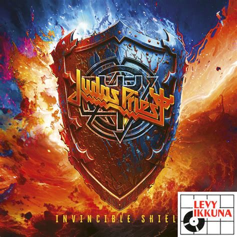 Judas Priest Invincible Shield 2lp Red Vinyl Heavymetalhard Rock