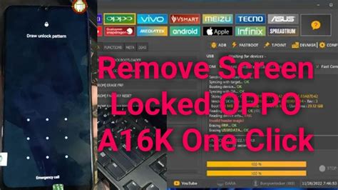 How To Remove Passcode Oppo A16k CPH2349 One Click By Unlock Tool YouTube