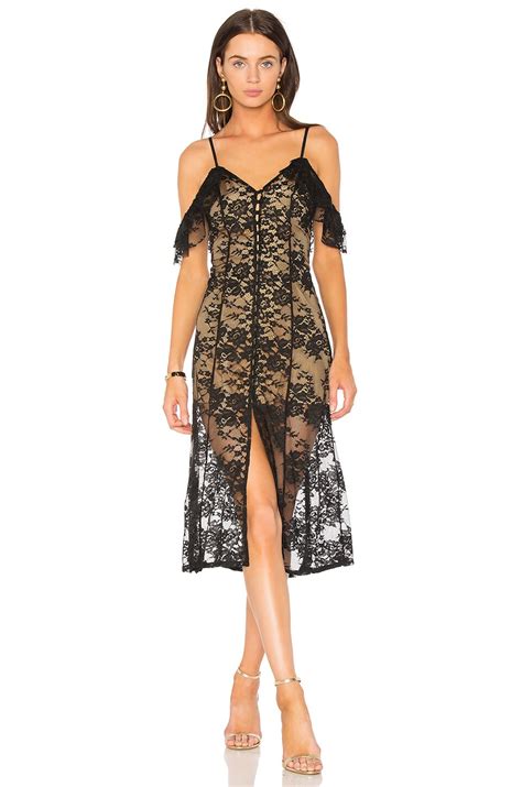 MAJORELLE X REVOLVE White Oak Dress In Black Nude REVOLVE