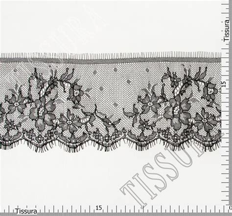 Chantilly Lace Trim Chantilly Trimmings From France By Solstiss Sku