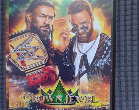 Wwe Crown Jewel 2023 Pro Wrestling Dvd Etsy