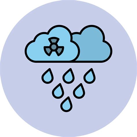 Acid Rain Vector Icon 21038885 Vector Art At Vecteezy