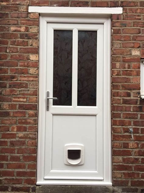 Exterior White UPVC Door 4mm Toughened Glass At Rs 720 Sq Ft In