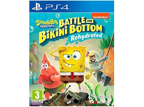 Crítica Bob Esponja SquarePants Battle for Bikini Bottom Rehydrated para PS