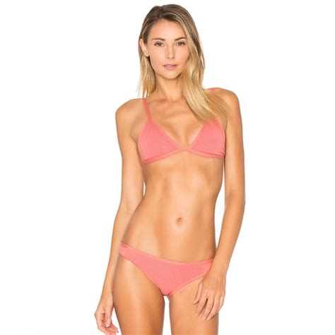 Tavik Swim Tavik Jett Textured Triangle Swim Bikini Top Only