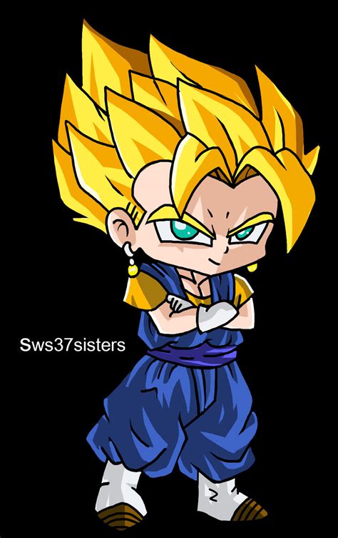 Chibi Vegito By Naruto Warriors Oc On Deviantart