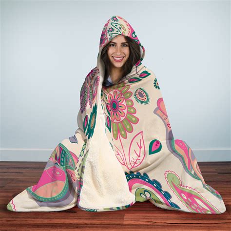 Hooded Blanket Adult Hoodie Blanket For Women Hooded Cloak Etsy