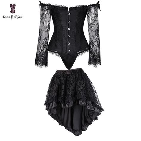 Lingerie Sexy femme à lacets Vintage gothique corpettes victorienne