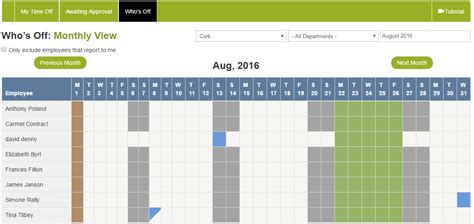 Attendance Tracker Excel | Template Business