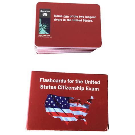 Us Citizenship Flash Cards 2024 Naturalization Test Study With 100Qa