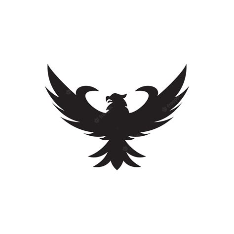 Black Eagle Logo Design