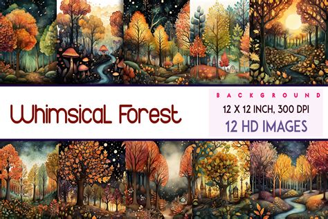 Whimsical Forest | Creative Market