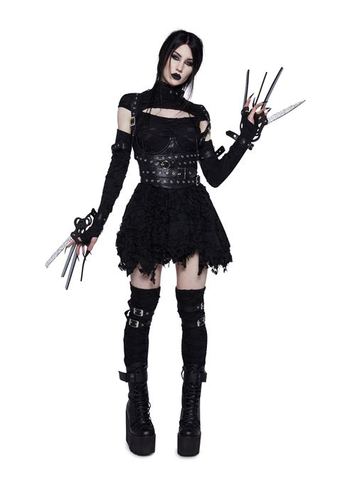 Edward Scissorhands Woman Costume