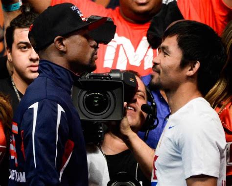 Boxe Le Diffuseur Fran Ais Du Combat Mayweather Pacquiao D Voile Les