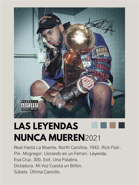 Las Leyendas Nunca Mueren Letras De Anuel Aa Portadas De Discos De