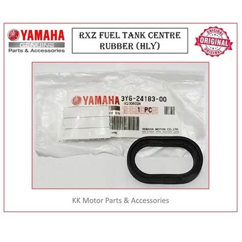 Original Hly Yamaha Rxz Fuel Tank Centre Rubber Getah